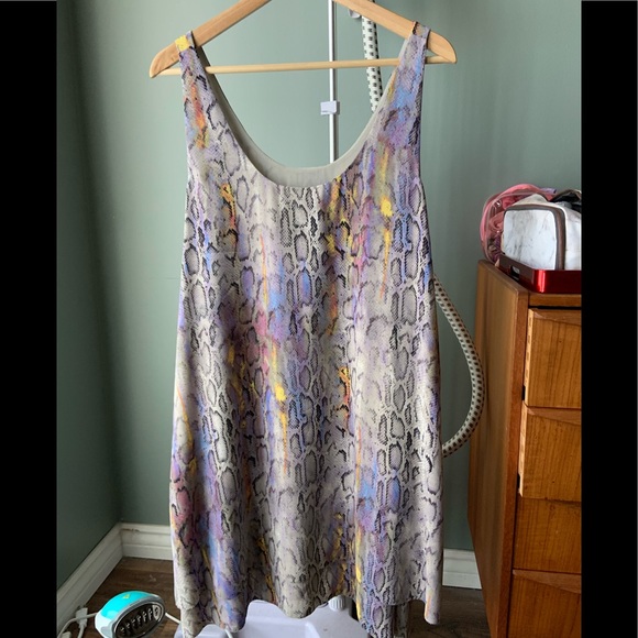 🖤 SOLD - Rachel Roy Snake Print Shift Dress - Picture 2 of 4